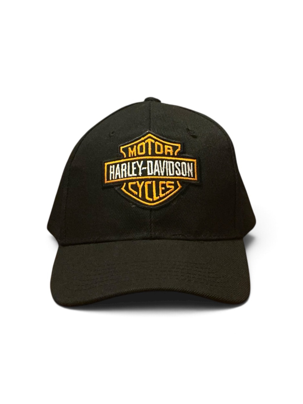 🏍️ ‘Harley-Davidson Embroidered Logo Adjustable Black Hat
